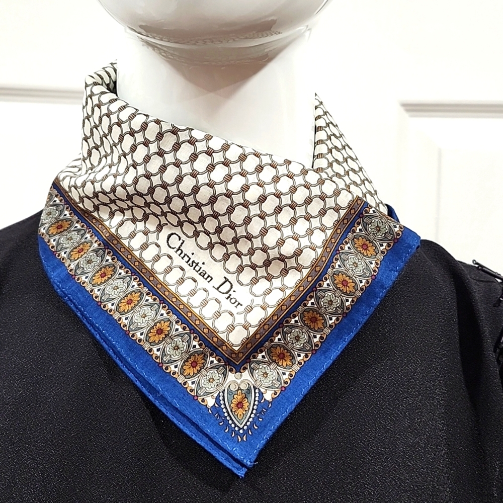 Christian Dior Neckerchief/Scarf (New) - Picture 1 of 8